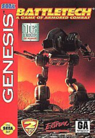 Battletech A Game of Armored Combat - Sega Genesis - NTSC (Losse Cassette)