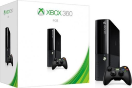 Xbox 360 New Slim 4GB + Controller in Doos