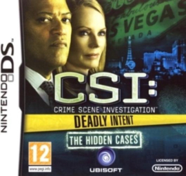 CSI Crime Scene Investigation Deadly Intent the Hidden Cases