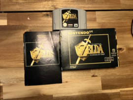 The Legend of Zelda Ocarina of Time in Doos (Zeer Netjes)