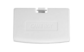 Game Boy Advance Batterijklepje Wit (Third Party) (Nieuw)