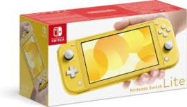 Nintendo Switch Lite Geel in Doos (Nette Staat & Krasvrij Scherm)