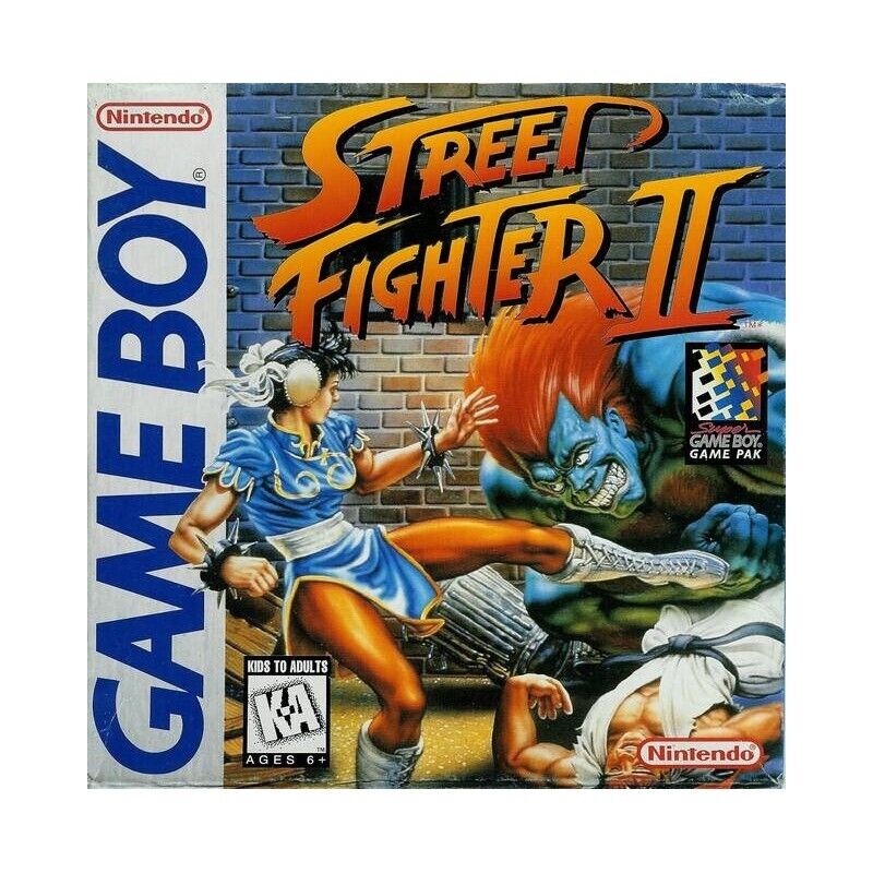 Street Figher II - Gameboy Classic (Losse Cassette)