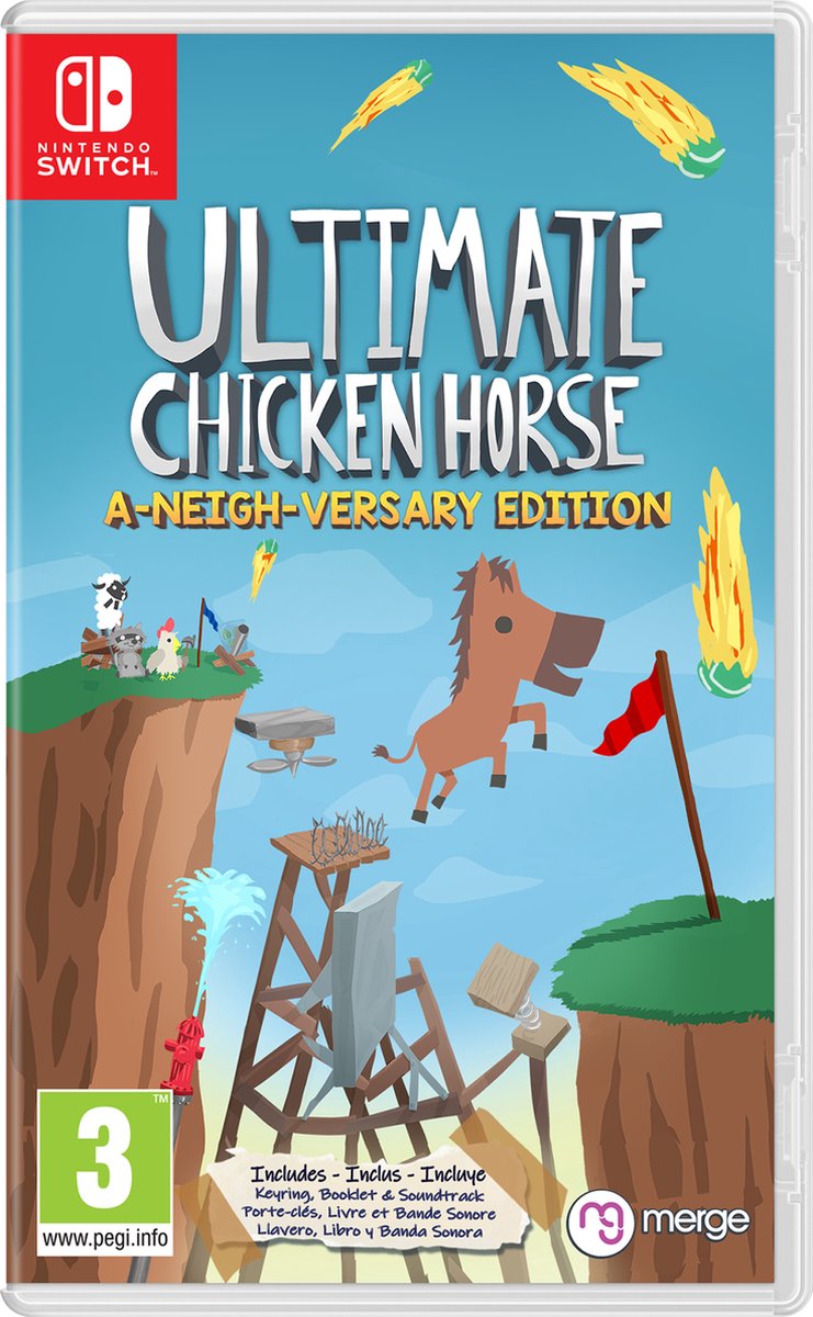 Ultimate Chicken Horse A Neight Versary Edition (Nieuw)