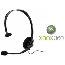 Microsoft Xbox 360 Headset Wired Zwart