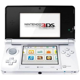 Nintendo 3DS Wit Super Mario 3D Land Pack in Doos (Nette Staat & Krasvrije Schermen)