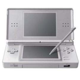 Nintendo DS Lite Zilver in Doos (Nette Staat & Mooie Schermen)