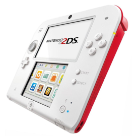 Nintendo 2DS Wit/Rood (Nette Staat & Krasvrije Schermen)