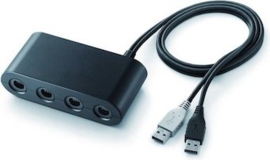 Gamecube Controller Adapter voor Wii U (Third Party) (Nieuw)
