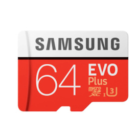 Samsung EVO Plus 64GB microSDHC