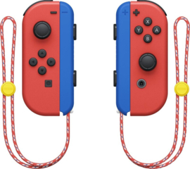 Originele Nintendo Switch Joy Con Rood Mario Edition Set (Zonder Strap)