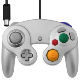 Gamecube Controller Zilver (Third Party) (Nieuw)