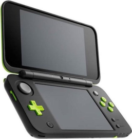 New Nintendo 2DS XL Zwart/Groen (Nette Staat & Krasvrije Schermen)