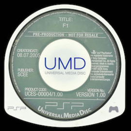 F1 Pre-Production (Losse CD)