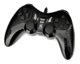 PS2 Controller Guillemot Wired Zwart