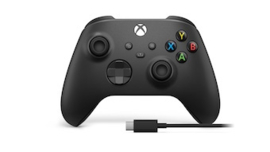 Microsoft Xbox Series X & S Controller Carbon Black + Micro Usb Kabel (Nieuw)