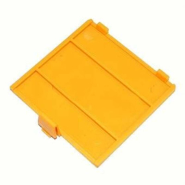 Game Boy Classic Batterijklepje Transparent Oranje (Third Party) (Nieuw)