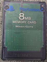 Sony PS2 8MB Memory Card Clear Black Smoke