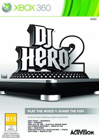 DJ Hero Draaitafel + DJ Hero 2