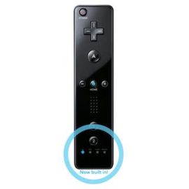 Wii Controller / Remote Motion Plus Zwart (Third Party)