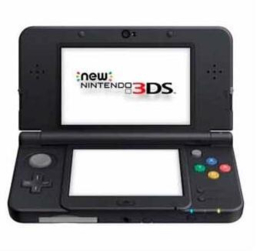 New Nintendo 3DS Zwart (Nette Staat & Zeer Mooie Schermen)