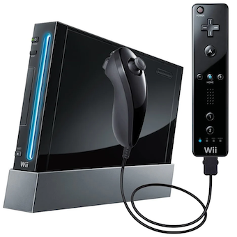 Nintendo Wii Zwart + Controller (Bundel)