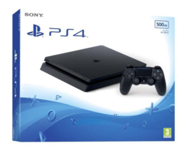 Playstation 4 Slim 500GB + V2 Controller in Doos