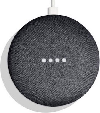 Google Nest Mini 2e Generatie Zwart