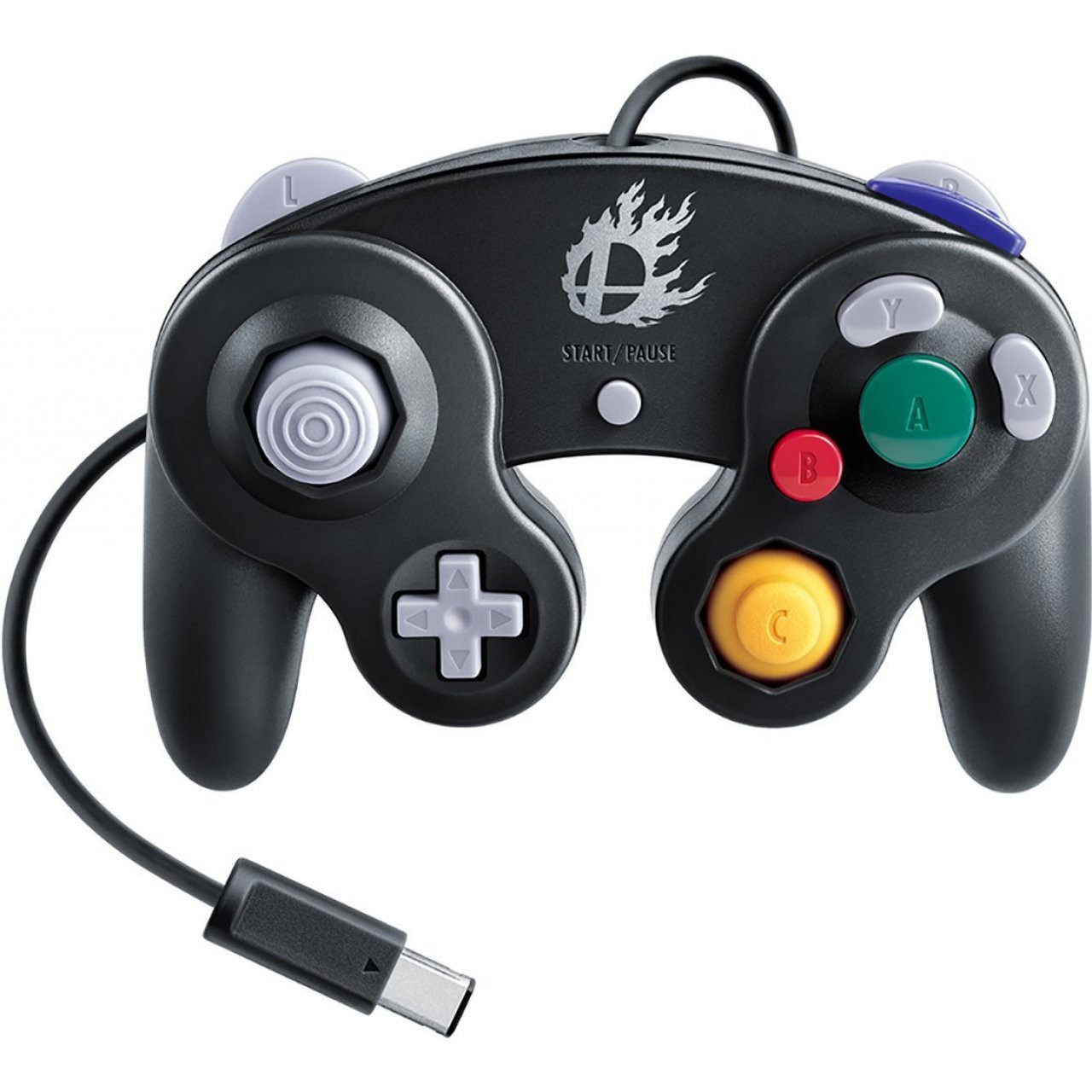 Gamecube Controller Zwart Origineel Super Smash Bros Edition