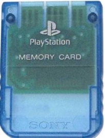 Sony PS2 8MB Memory Card Blauw