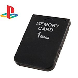 Sony PS1 1MB Memory Card Zwart