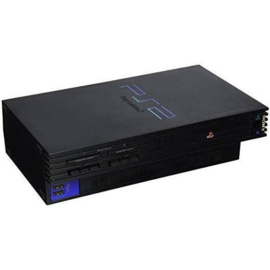 Playstation 2 Console Phat Zwart - Leest Geen Discs