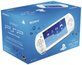 PSP Street E1000 Wit in Doos (Nette Staat)