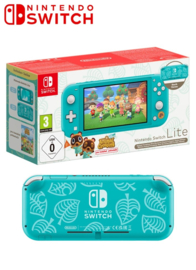 Nintendo Switch Lite Turquoise Animal Crossing Edition in Doos (Nette Staat)