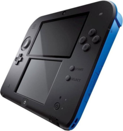 Nintendo 2DS Zwart/Blauw in Doos + Mario Kart 7 (Nette Staat & Krasvrije Schermen)