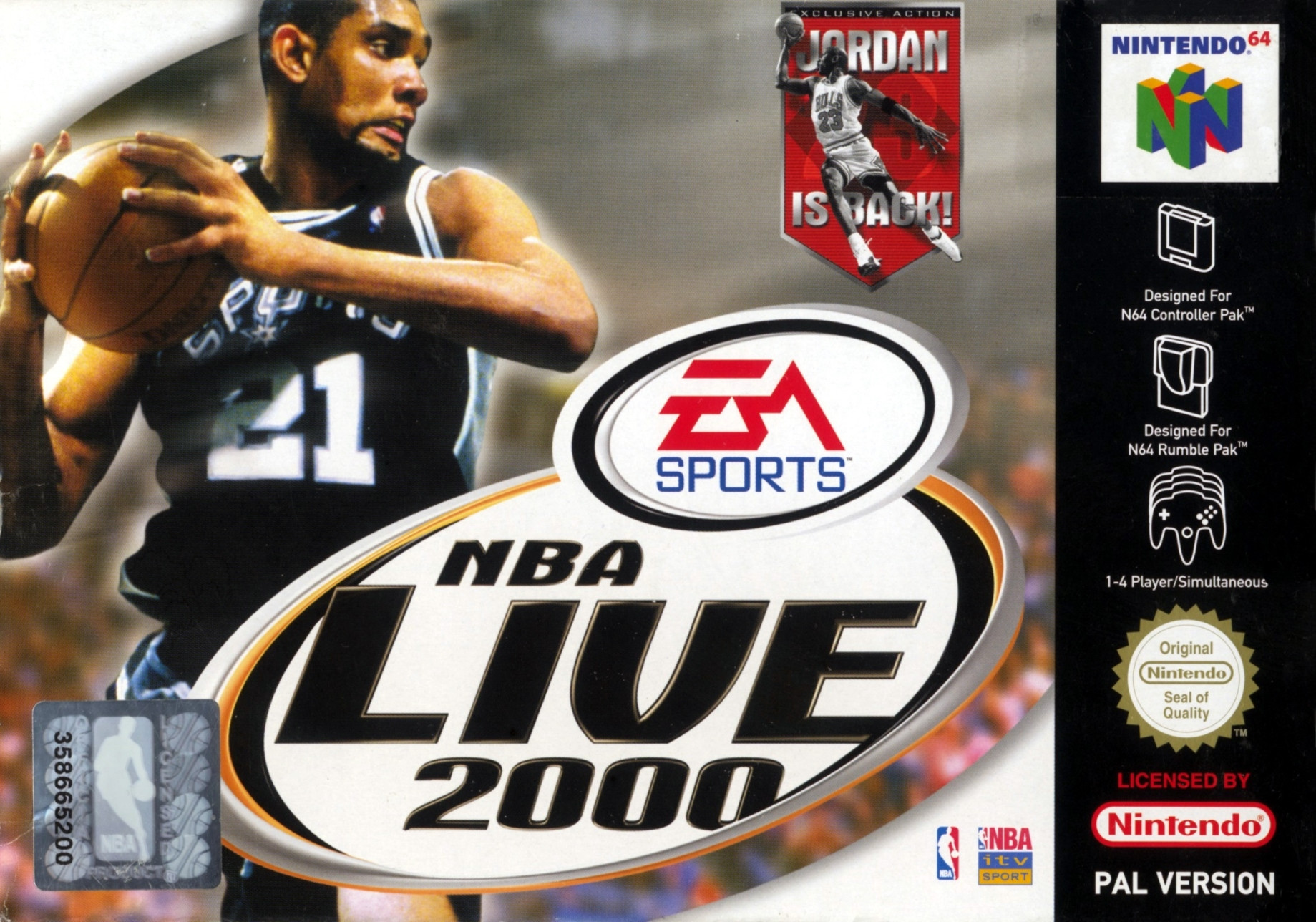 NBA Live 2000 (Losse Cassette)