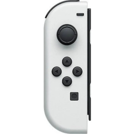 Originele Nintendo Switch Joy Con OLED Wit Links