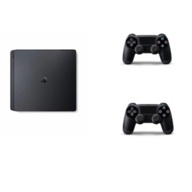 Playstation 4 500GB Slim + 2 Nieuwe Controllers (Third Party)