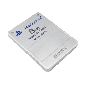 Sony PS2 8MB Memory Card Zilver