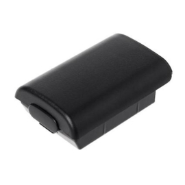 Xbox 360 Batterijklepje Controller Zwart (Third Party) (Nieuw)