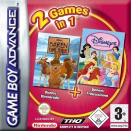 Disney’s Brother Bear + Disney Princess - Gameboy Advance (Losse Cassette)