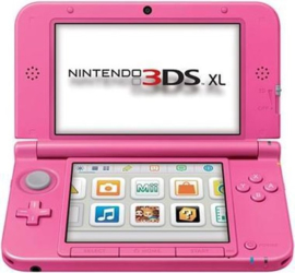 Nintendo 3DS XL Roze in Doos (Nette Staat & Krasvrije Schermen)