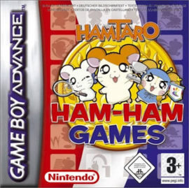 HamTaro Ham-Ham Games - Gameboy Advance (Losse Cassette) + Handleiding