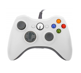 Xbox 360 Controller Wired Wit (Third Party) (Nieuw)