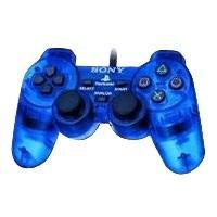 Sony PS2 Controller Dualshock 1 Transparant Blauw