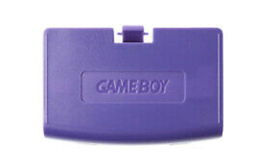 Game Boy Advance Batterijklepje Paars (Third Party) (Nieuw)