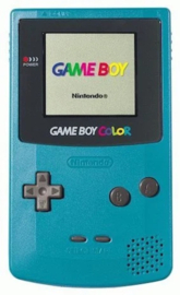 Nintendo Game Boy Color Teal (Nette Staat & Krasvrij Scherm) - Geluid Werkt Niet