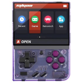 Miyoo Mini Plus Purple Transparant (Nieuw)