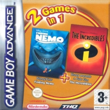 Disney Finding Nemo + the Incredibles - Gameboy Advance (Losse Cassette)