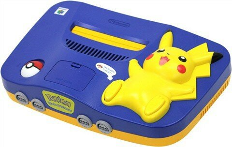 Nintendo 64 Pokemon Pikachu Edition